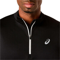 Asics camiseta técnica manga larga hombre ICON LS 1/2 ZIP TOP 03