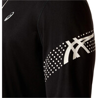 Asics camiseta técnica manga larga hombre ICON LS 1/2 ZIP TOP 04