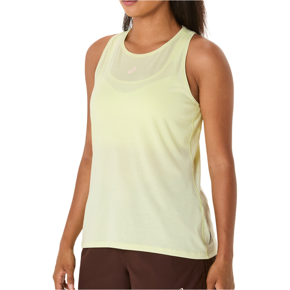 Asics camiseta técnica tirantes mujer NAGINO RUN ADJUSTABLE TANK vista detalle