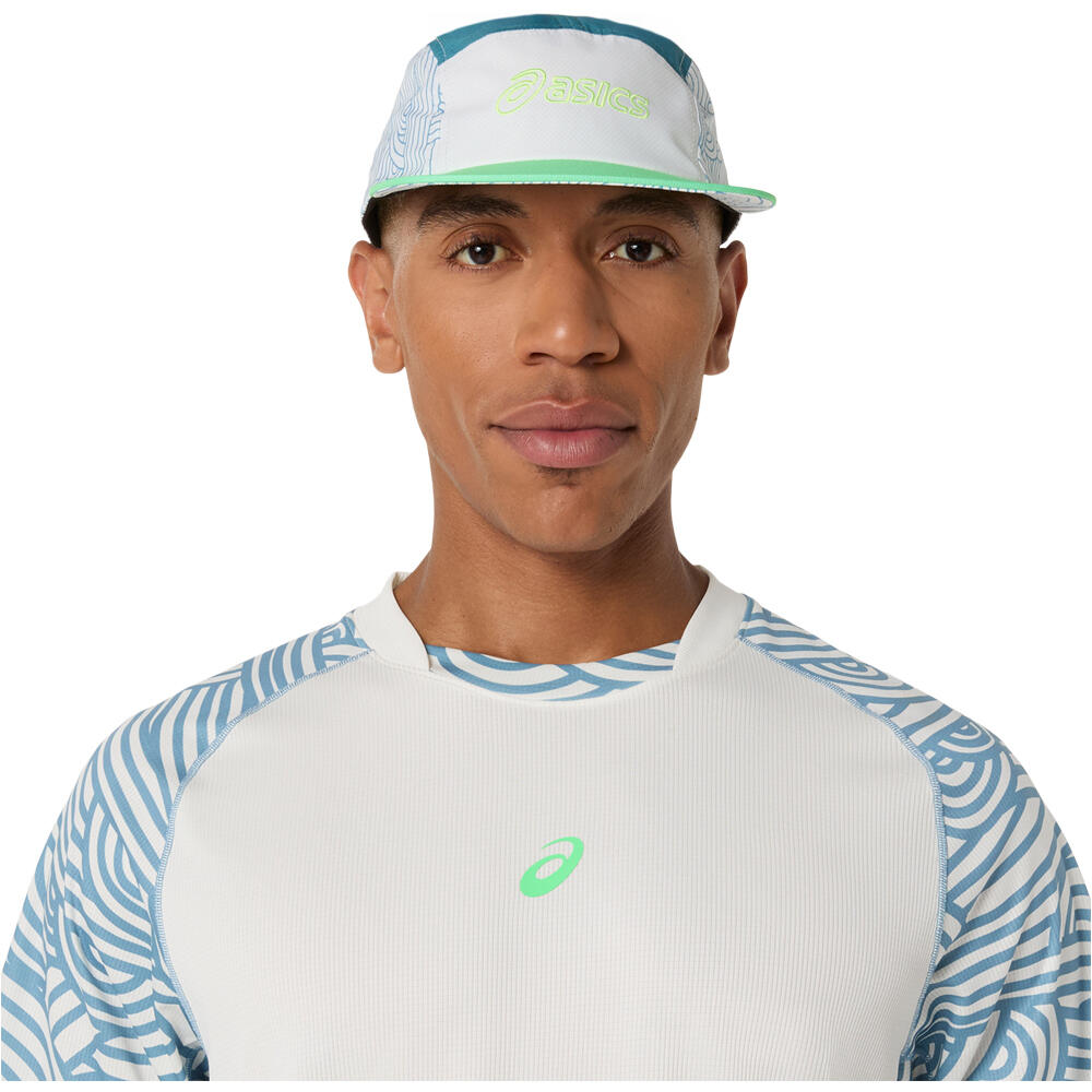 Asics camiseta tenis manga corta hombre PADEL COURT AOP SS TOPBLAZ 03