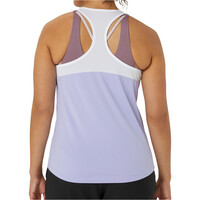 Asics camiseta tenis manga corta mujer WOMEN COURT TANK vista trasera