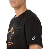 Asics camisetas trail running manga corta hombre FUJITRAIL LOGO SS TOP 04
