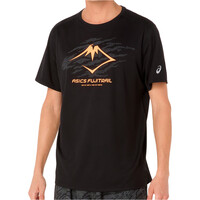 Asics camisetas trail running manga corta hombre FUJITRAIL LOGO SS TOP vista frontal