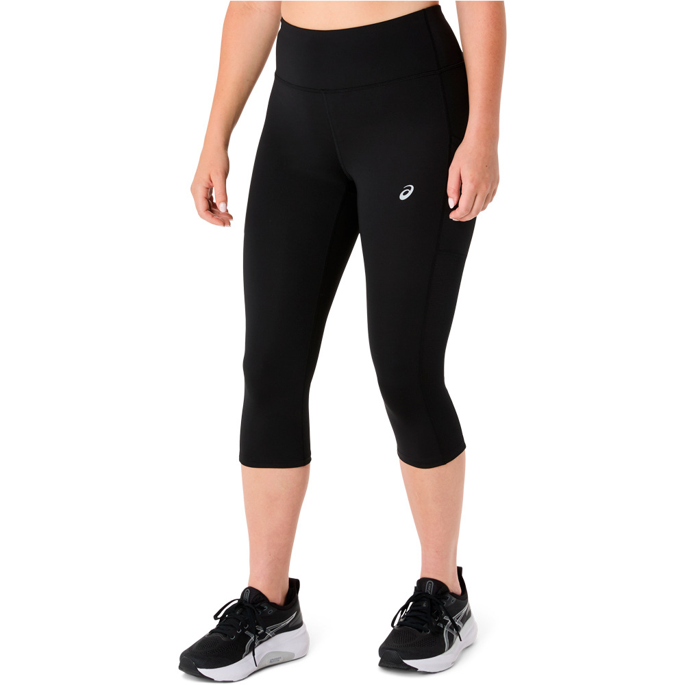 Asics malla pirata running mujer ASICS CORE CAPRI TIGHT vista detalle
