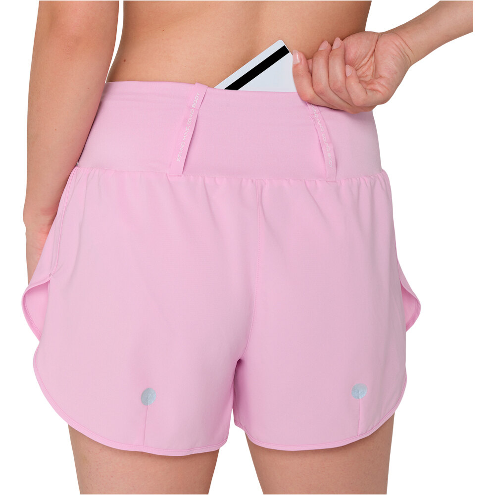 Asics pantalón running mujer ROAD 3.5IN SHORT 05