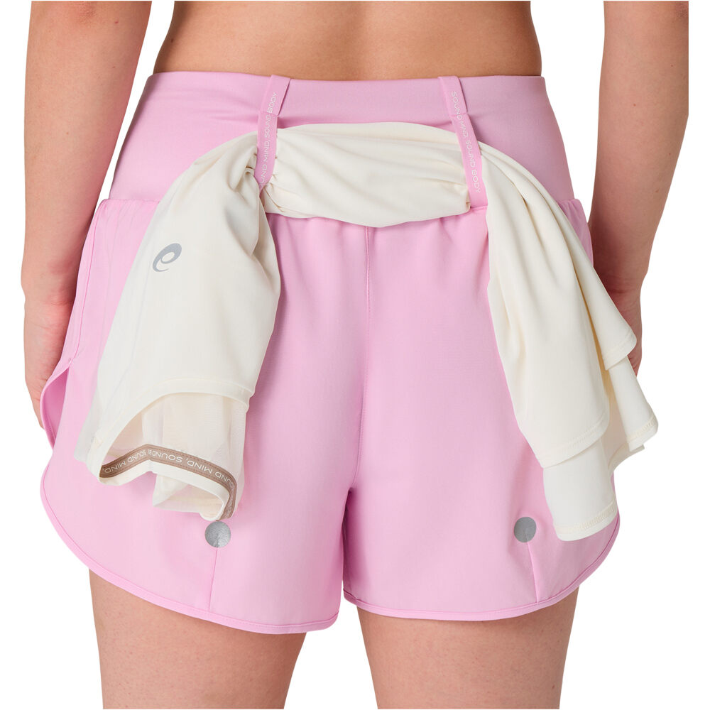 Asics pantalón running mujer ROAD 3.5IN SHORT 06
