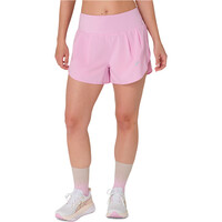 Asics pantalón running mujer ROAD 3.5IN SHORT vista frontal