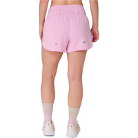Asics pantalón running mujer ROAD 3.5IN SHORT vista trasera