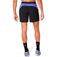 Asics pantalón tenis hombre PADEL COURT 7IN SHORT NEAZ vista trasera