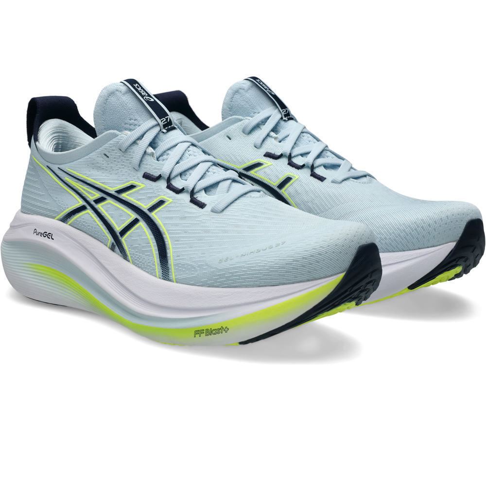 Asics zapatilla running hombre GEL-NIMBUS 27 lateral interior