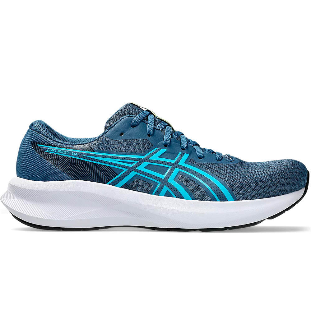 Asics zapatilla running hombre PATRIOT 14 lateral exterior