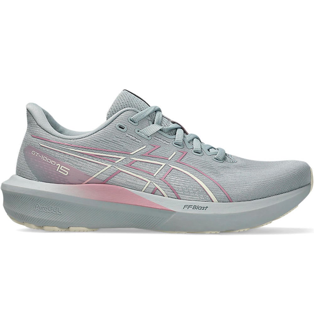 Asics zapatilla running mujer GT-1000 15 lateral exterior