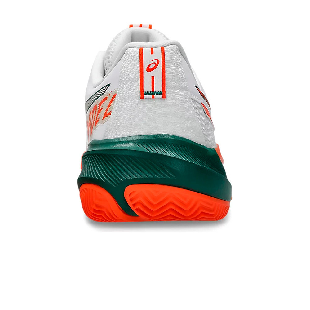 Asics Zapatillas Padel Hombre GEL CHALLENGER 15 PADEL BLNA vista trasera