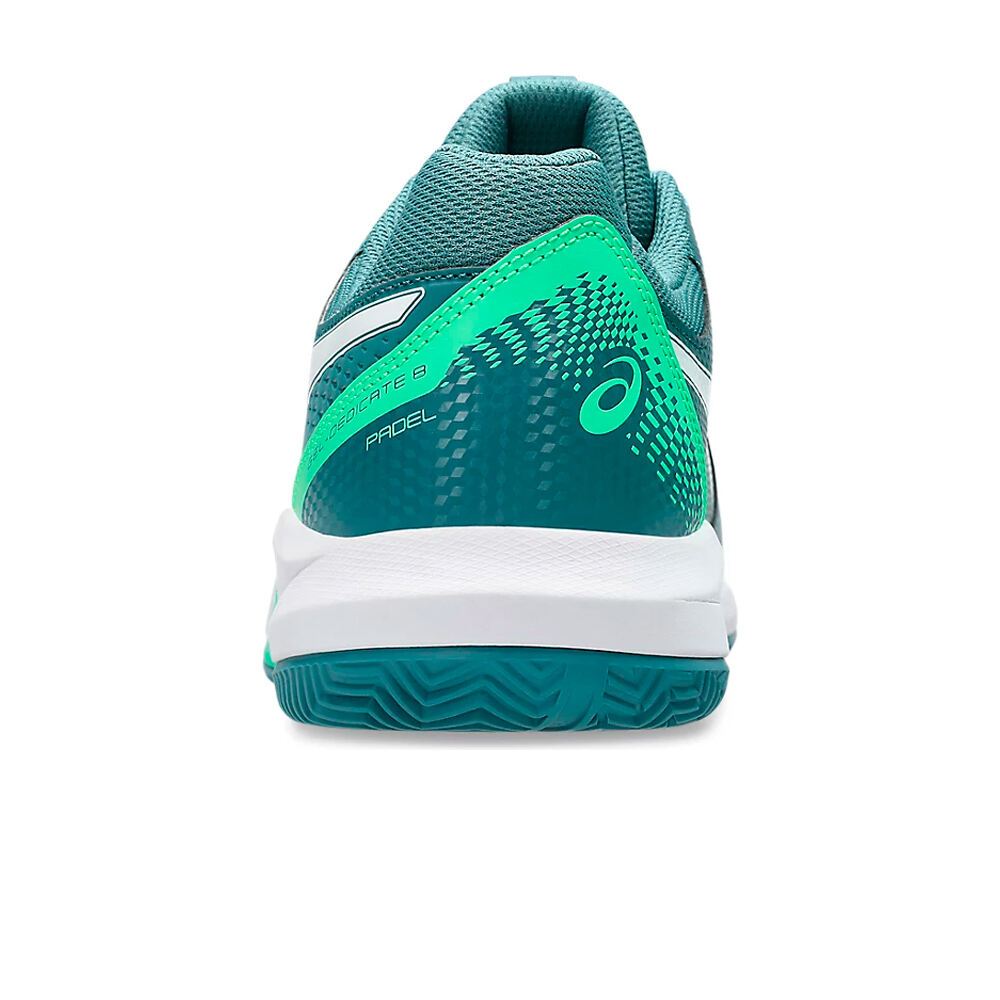 Asics Zapatillas Padel Hombre GEL-DEDICATE 8 PADEL VEBL vista trasera