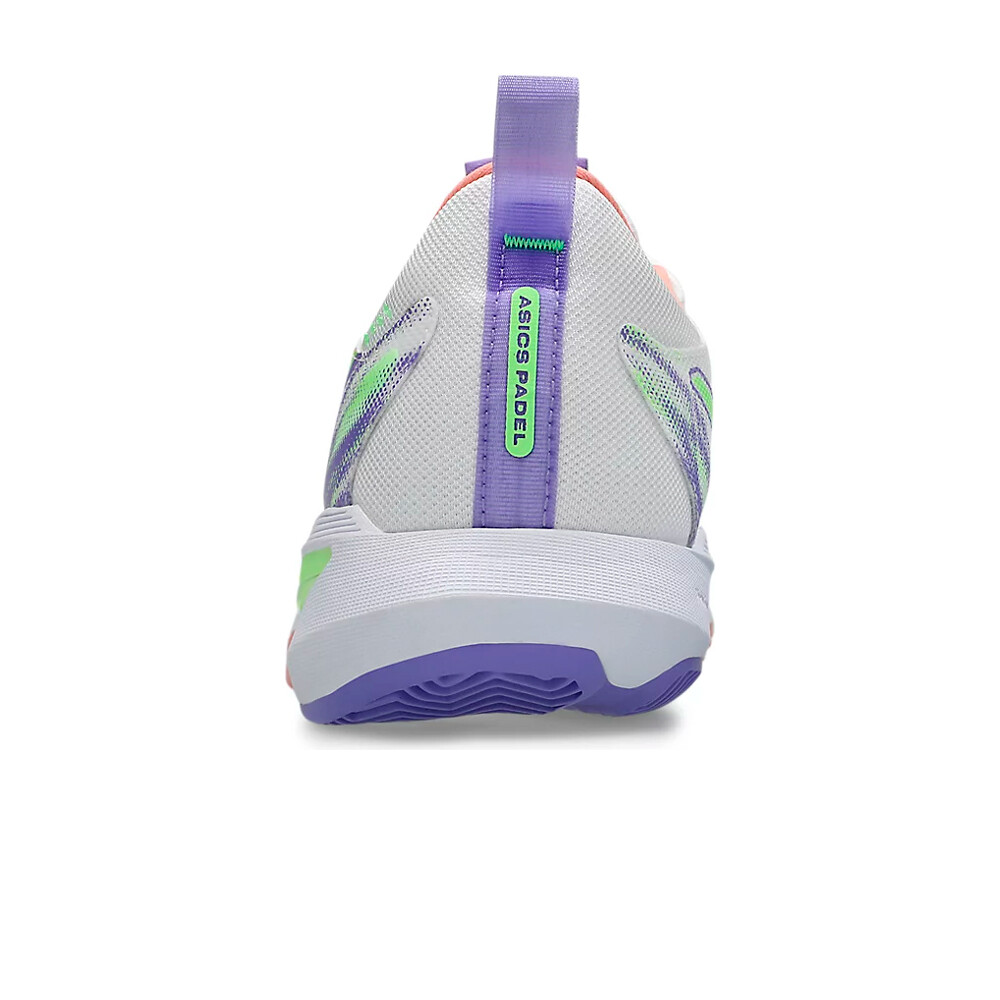 Asics Zapatillas Padel Mujer SONICSMASH FF BLVE vista trasera