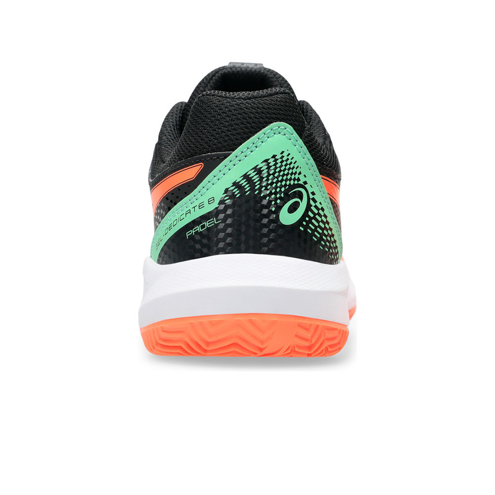 Asics Zapatillas Tenis Niños GEL DEDICATE 8 GS PADEL NENE vista trasera