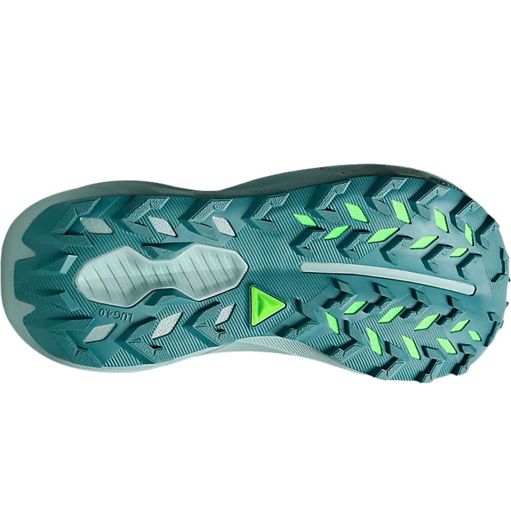 Asics zapatillas trail mujer TRABUCO 14 vista superior
