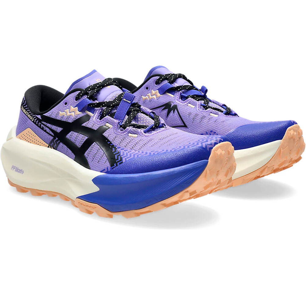 Asics zapatillas trail mujer TRABUCO MAX 5 lateral interior