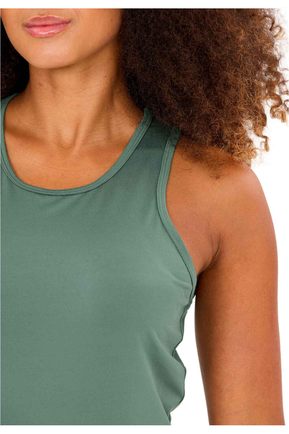Athlecia camiseta tirantes fitness mujer Almi V2 W Top vista detalle