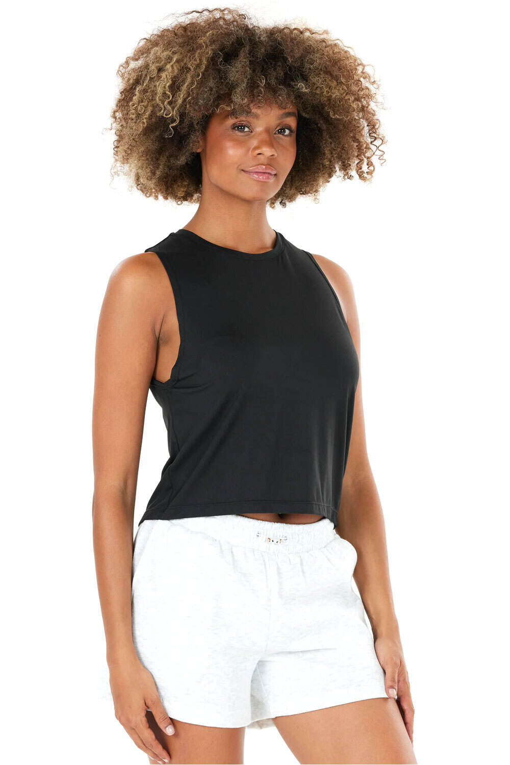 Athlecia camiseta tirantes fitness mujer Pacy W Top vista frontal