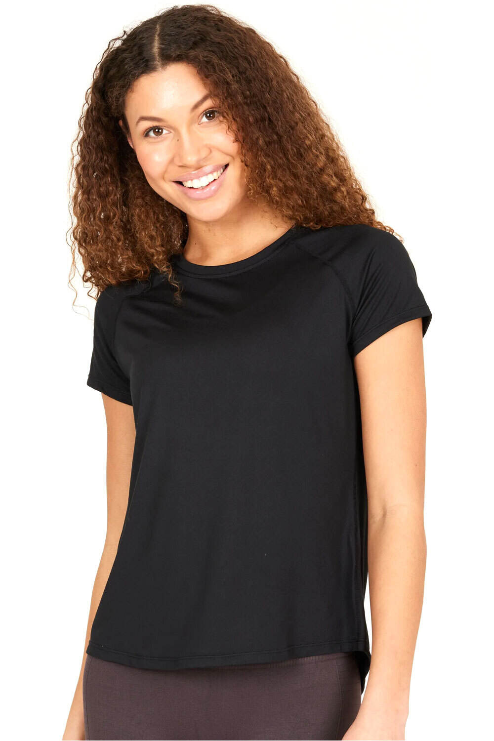 Athlecia camisetas fitness mujer Gaina V2 W S/S Tee vista frontal