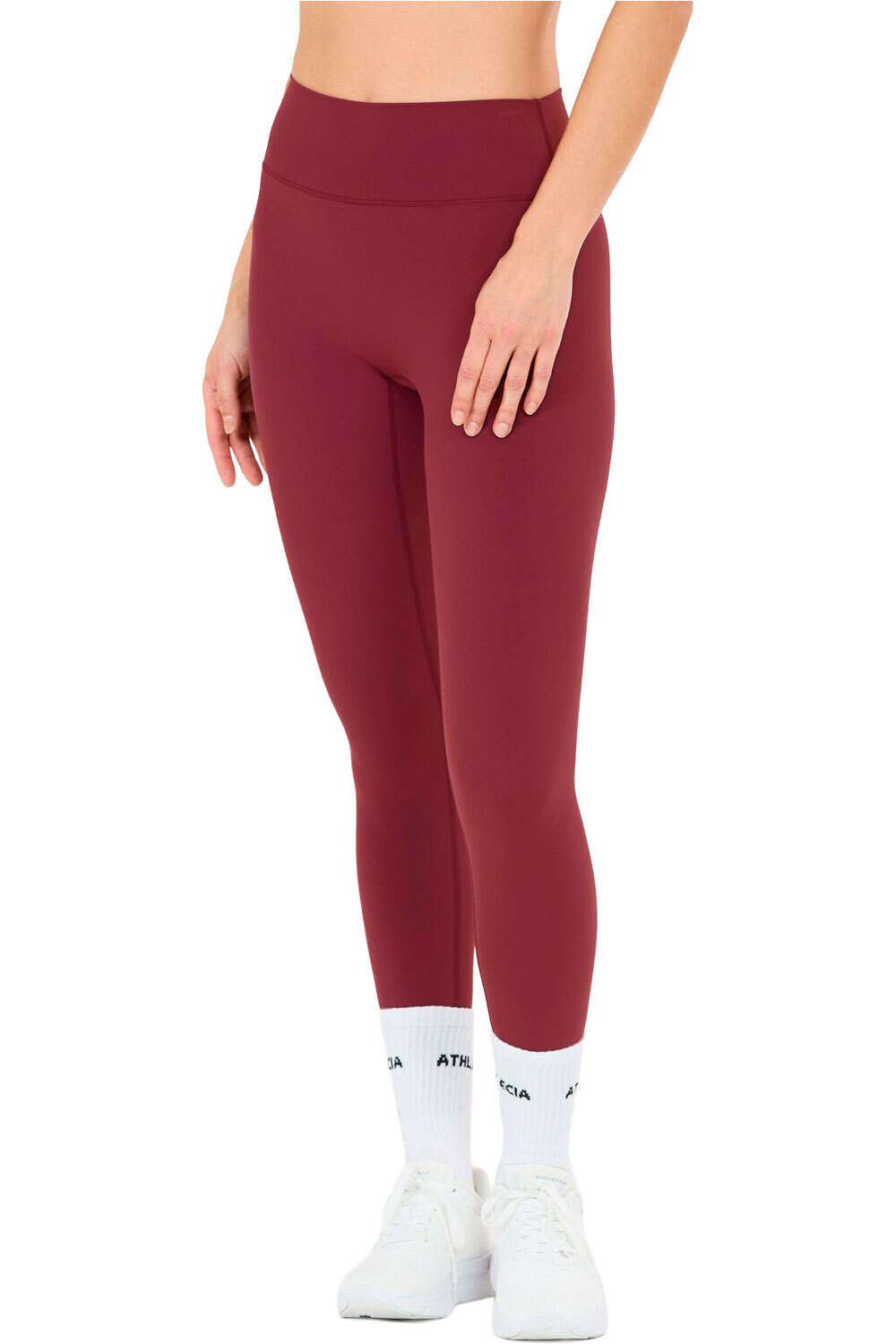 Athlecia pantalones y mallas largas fitness mujer Blossom W Tights vista frontal