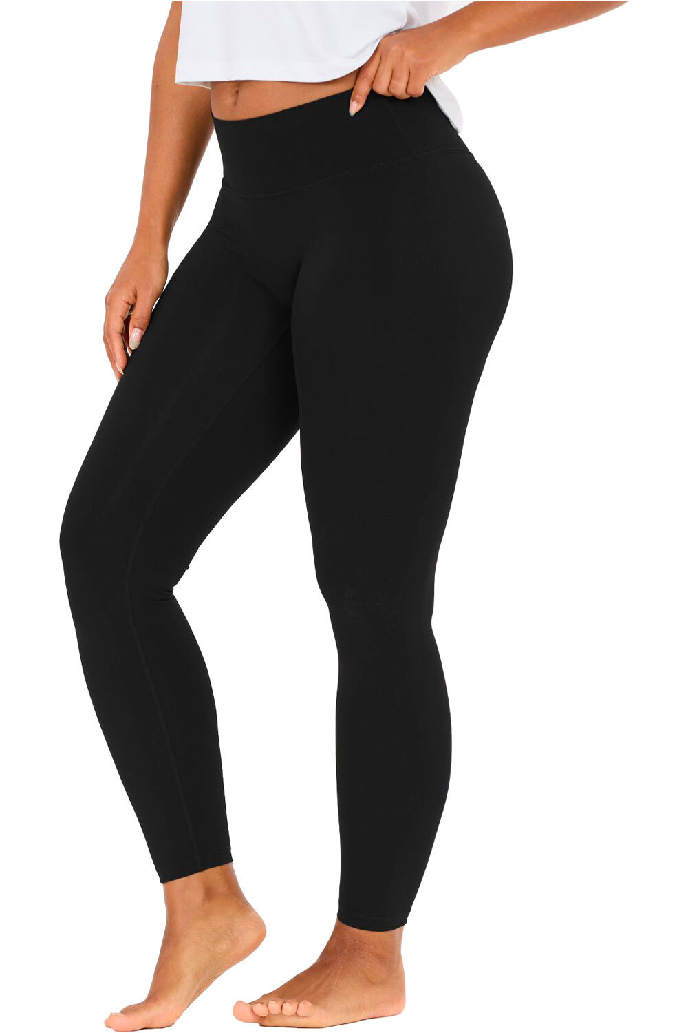 Athlecia pantalones y mallas largas fitness mujer Emarri W Tights vista frontal