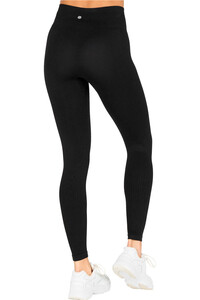 Athlecia pantalones y mallas largas fitness mujer Nagar V2 W Seamless Tights vista trasera