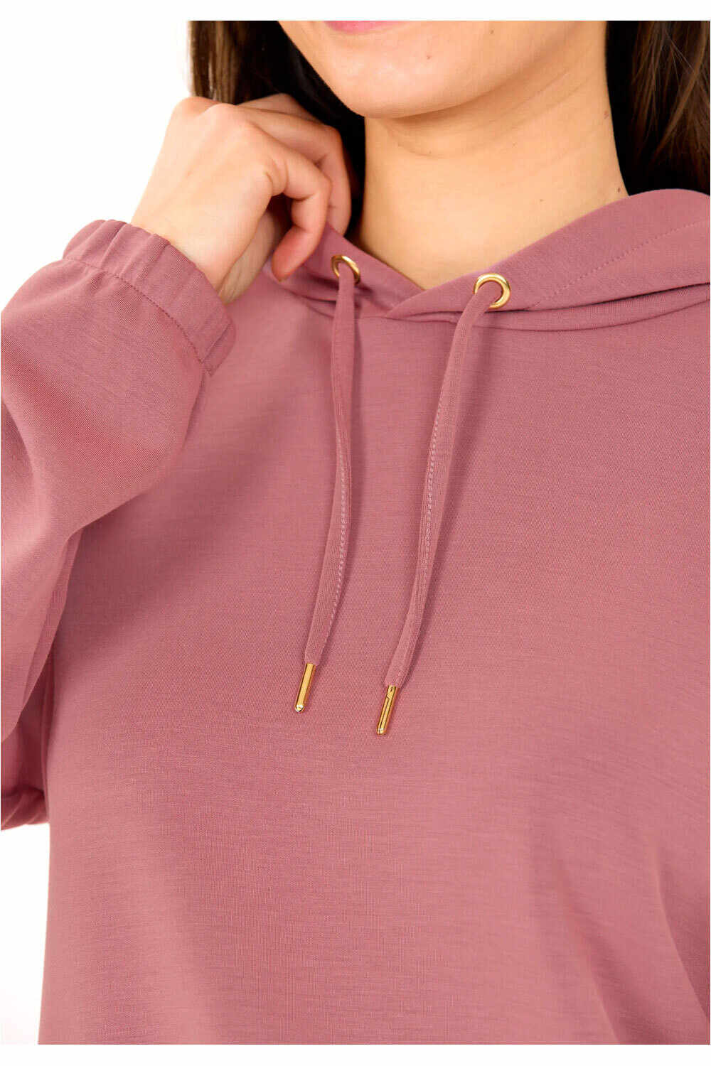 Athlecia sudaderas deportivas mujer Namier W Hoody vista detalle