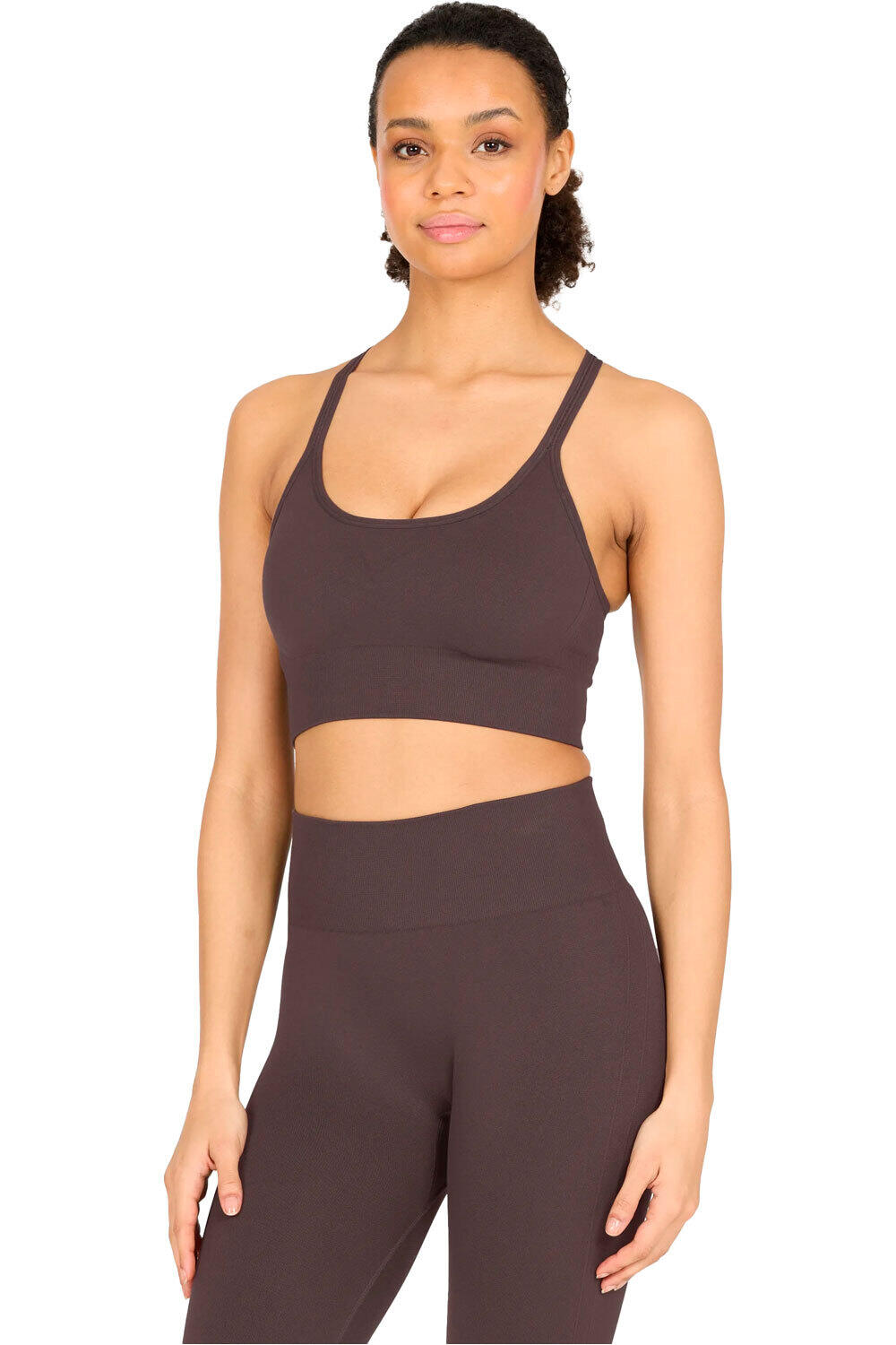 Athlecia sujetadores deportivos Foan V3 Seamless Bra vista frontal