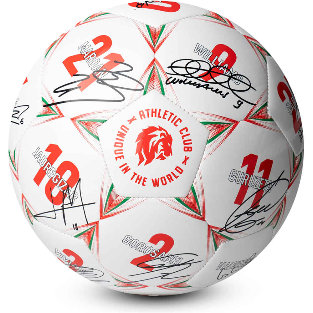 Athletic Club balon fútbol BALON FIRMAS 25/26 vista frontal