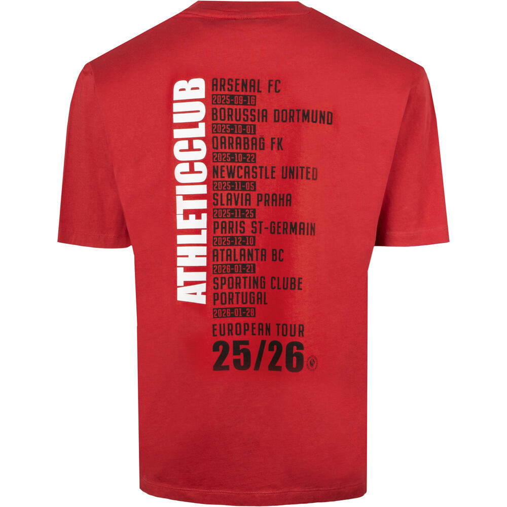 Athletic Club camiseta de fútbol oficiales CAMISETA EUROPEAN TOUR RJ vista trasera