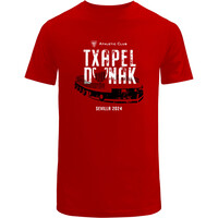 Athletic Club camiseta de fútbol oficiales SS TEE CAM.TXAPELDUNAK ADULT COPA 24 vista frontal