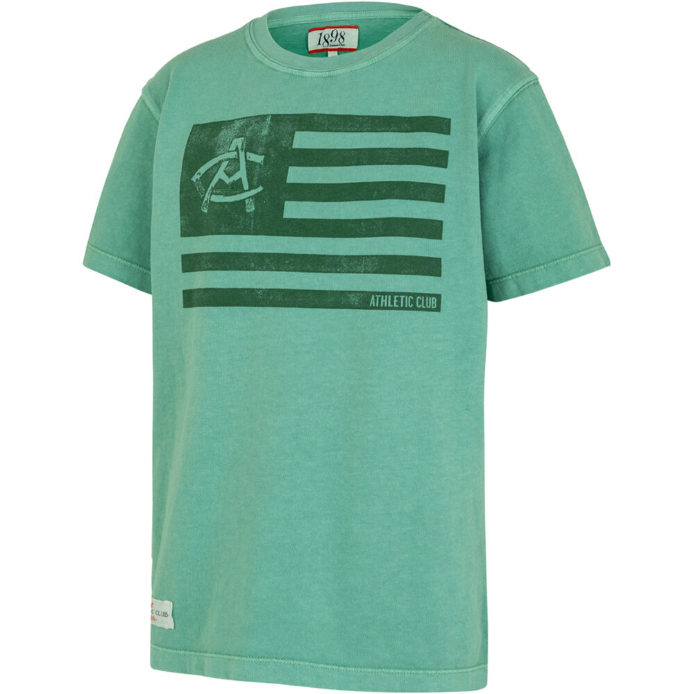 Athletic Club camiseta entrenamiento niño CAMISETA JR. BANDERA AC RETRO vista frontal