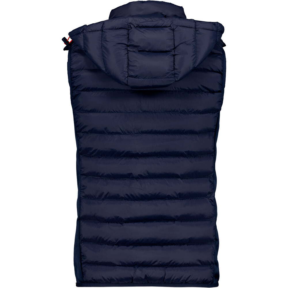 Athletic Club chubasqueros y chaquetones entrenamiento fútbol CHALECO CAPUCHA vista trasera