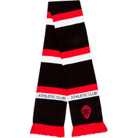 Athletic Club merchandaising equipos de fútbol oficiales BUFANDA TRICOT LEON BORDADO vista frontal