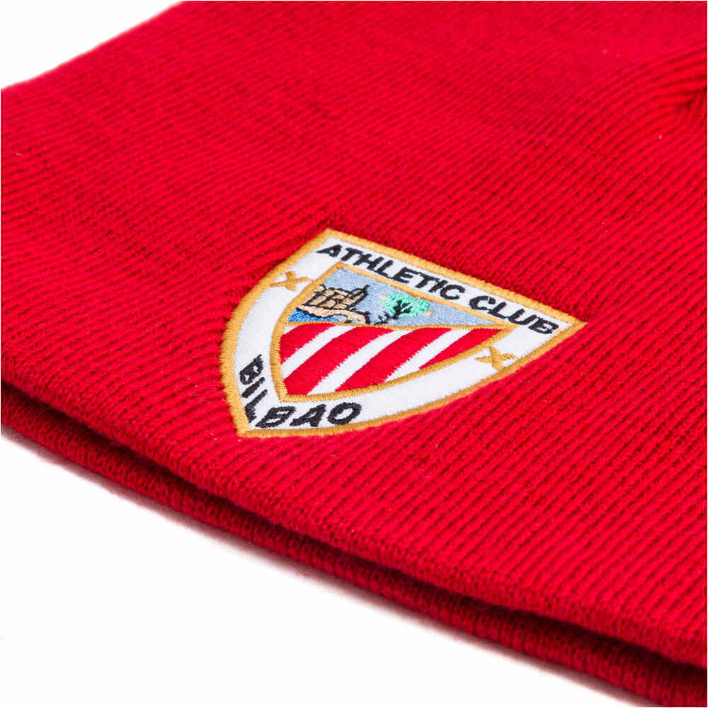 Athletic Club merchandaising equipos de fútbol oficiales GORRO LANA ESCUDO 01