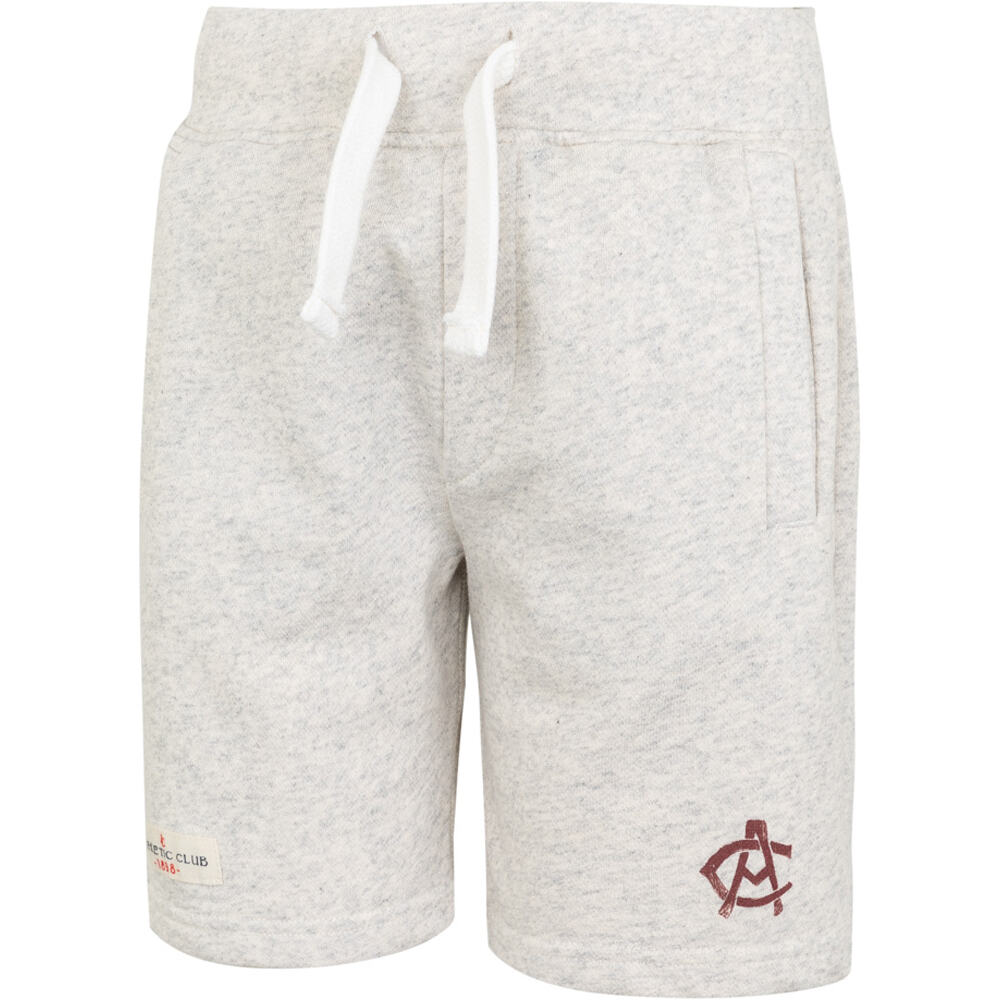 Athletic Club pantalón futbol niño PANTALN JR. CORTO FELPA AC RETRO vista frontal