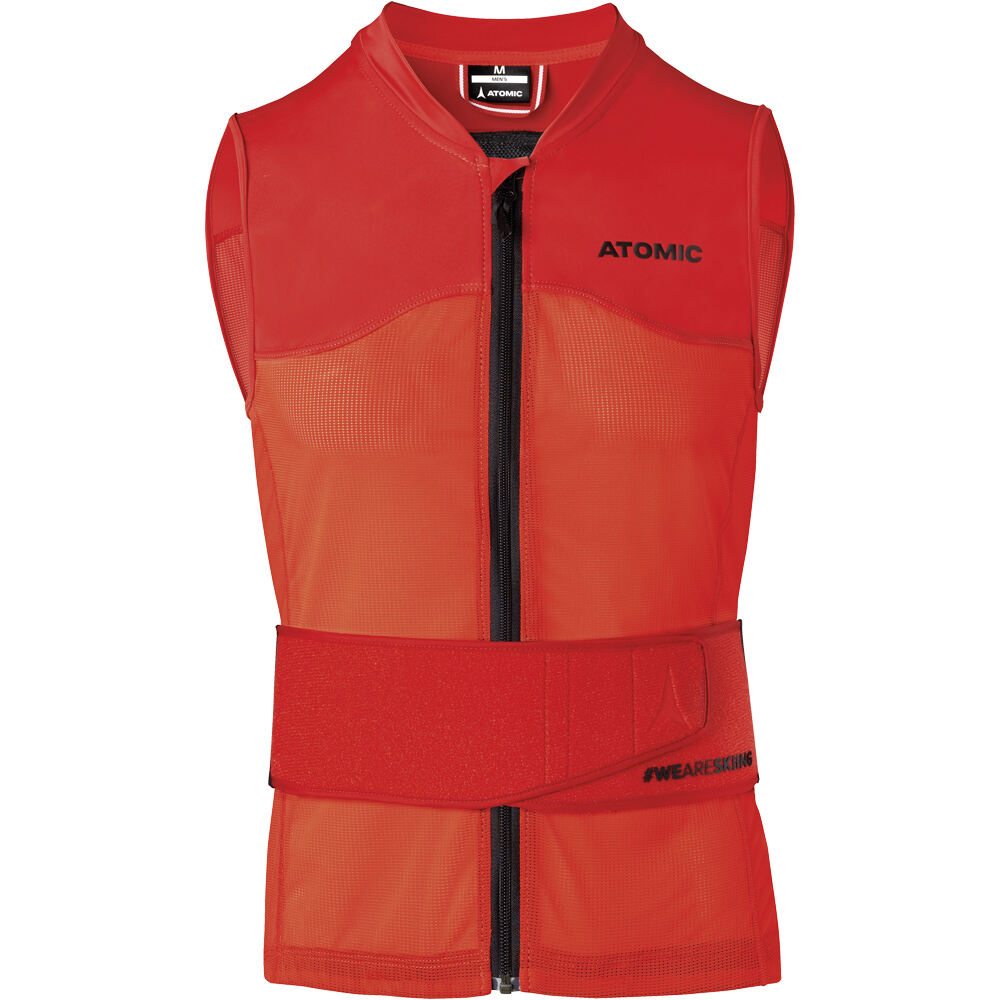 Atomic armadura esquí LIVE SHIELD Vest AMID M R vista frontal