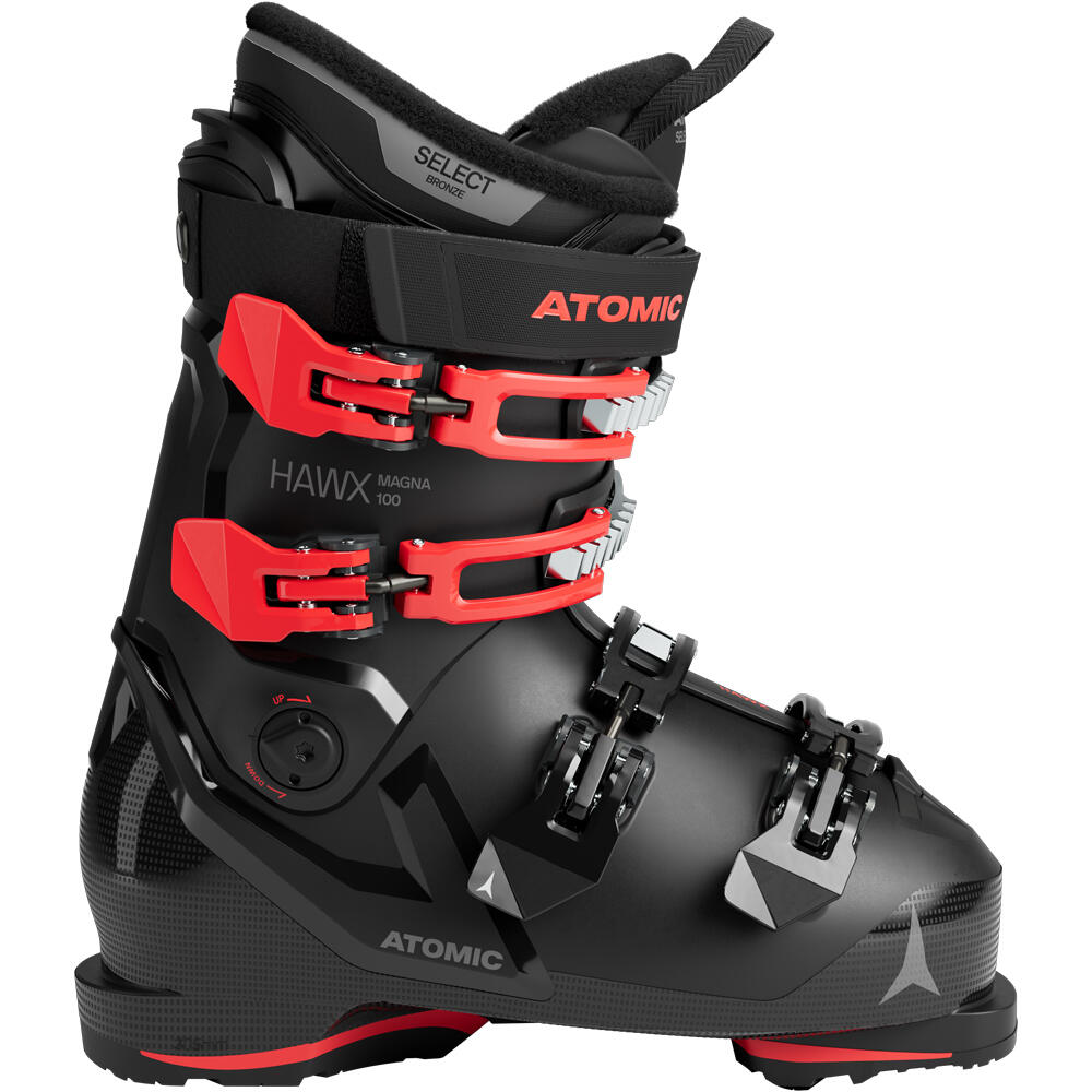 Atomic botas de esquí hombre HAWX MAGNA 100 Black/Red/ lateral exterior