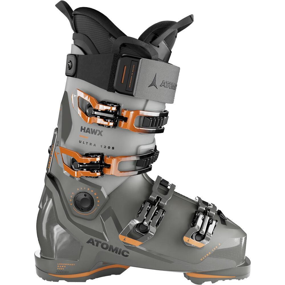 Atomic botas de esquí hombre HAWX ULTRA 120 S GW GREY/ORNG lateral exterior