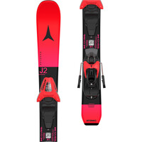 Atomic pack esquí y fijacion REDSTER J2 70-90 + C 5 GW Red 06