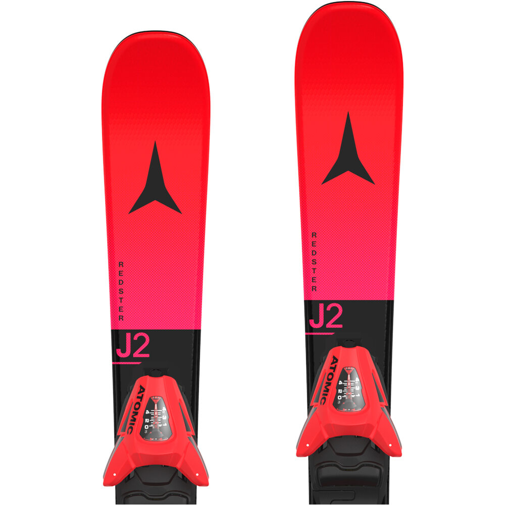 Atomic pack esquí y fijacion REDSTER J2 70-90 + C 5 GW Red 07