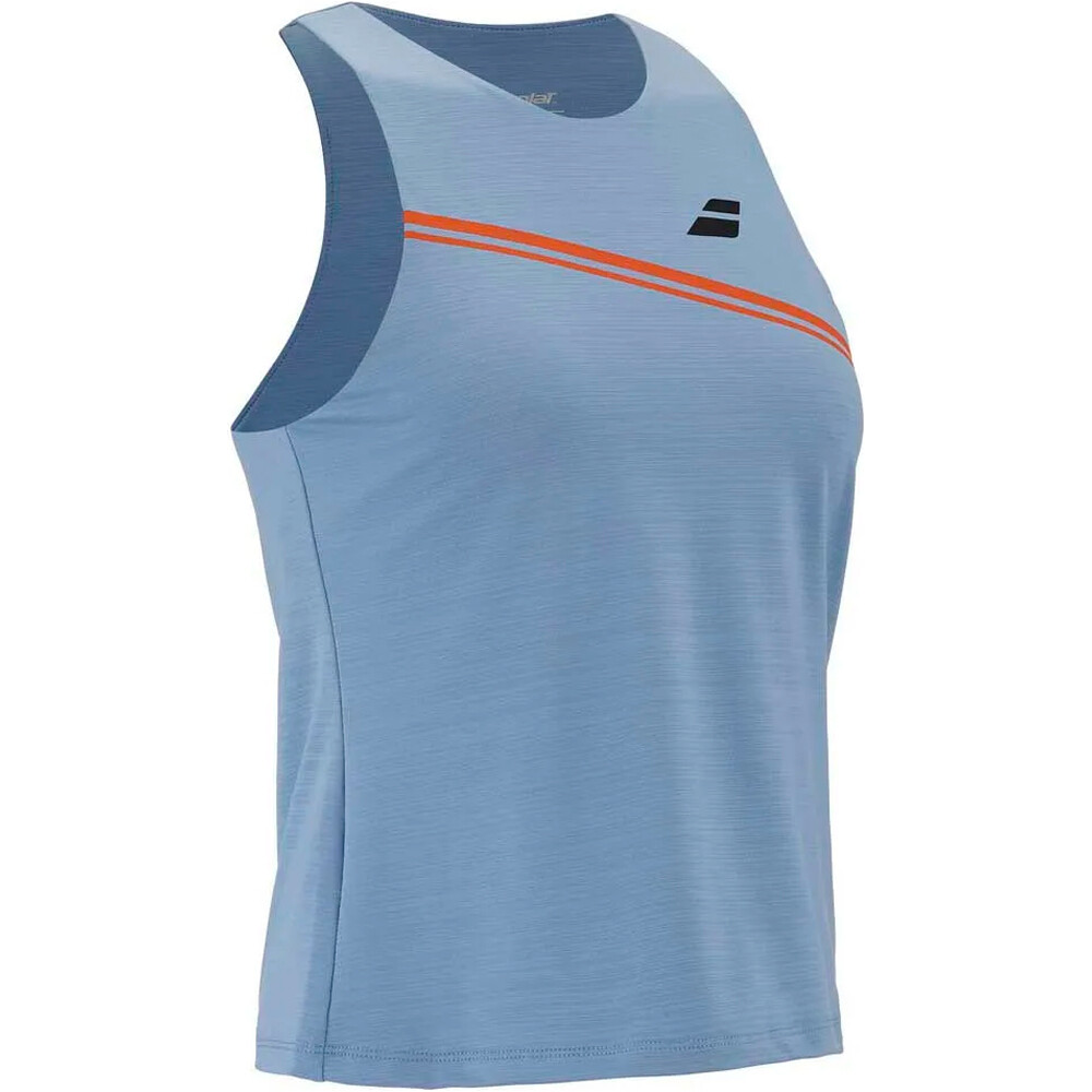 Babolat camiseta tenis manga corta mujer Play Tank Top Women AZNA vista detalle