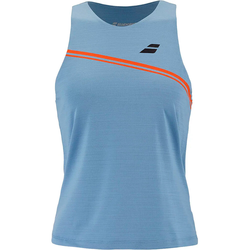 Babolat camiseta tenis manga corta mujer Play Tank Top Women AZNA vista frontal