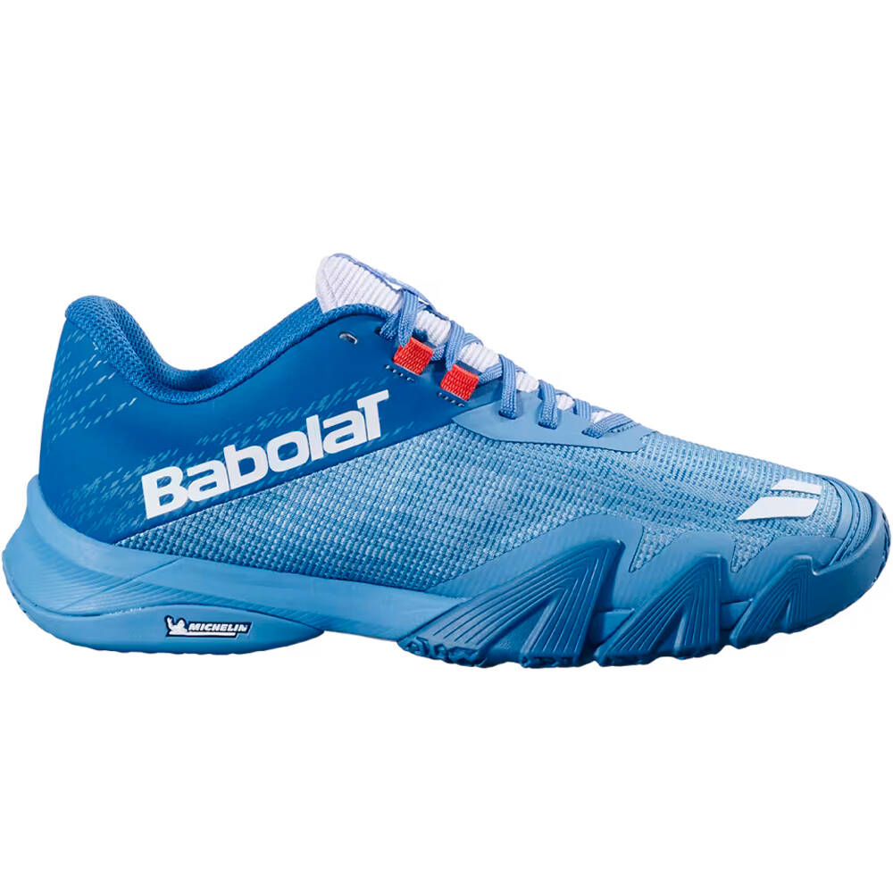 Babolat Zapatillas Padel Hombre Jet Viva Men AZBL lateral exterior