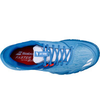 Babolat Zapatillas Padel Hombre Jet Viva Men AZBL vista superior