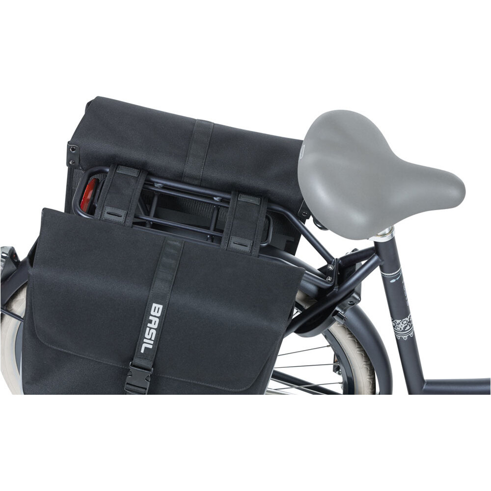 Basil alforjas bicicleta ALFORJAS FORTE REFLECTANTE IMPERM 35L 06