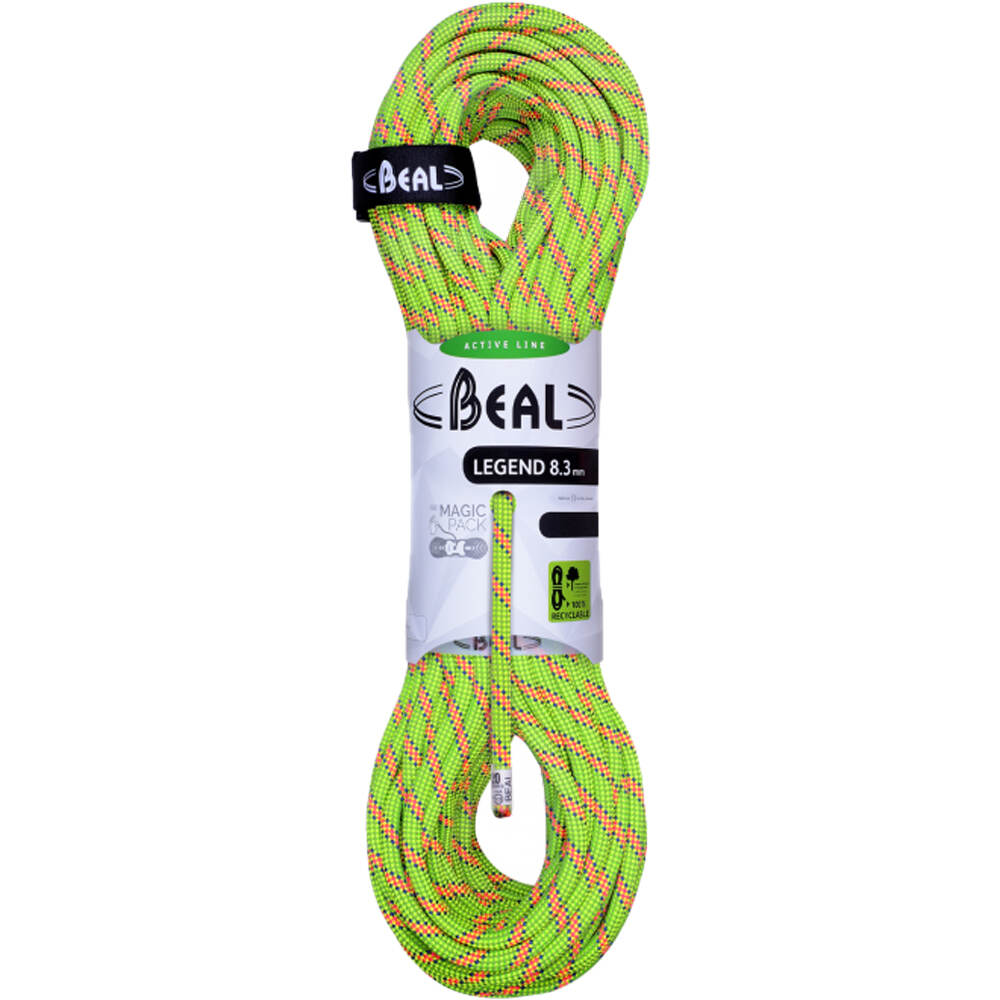 Beal bobina escalada LEGEND 8.3MMx200M vista frontal