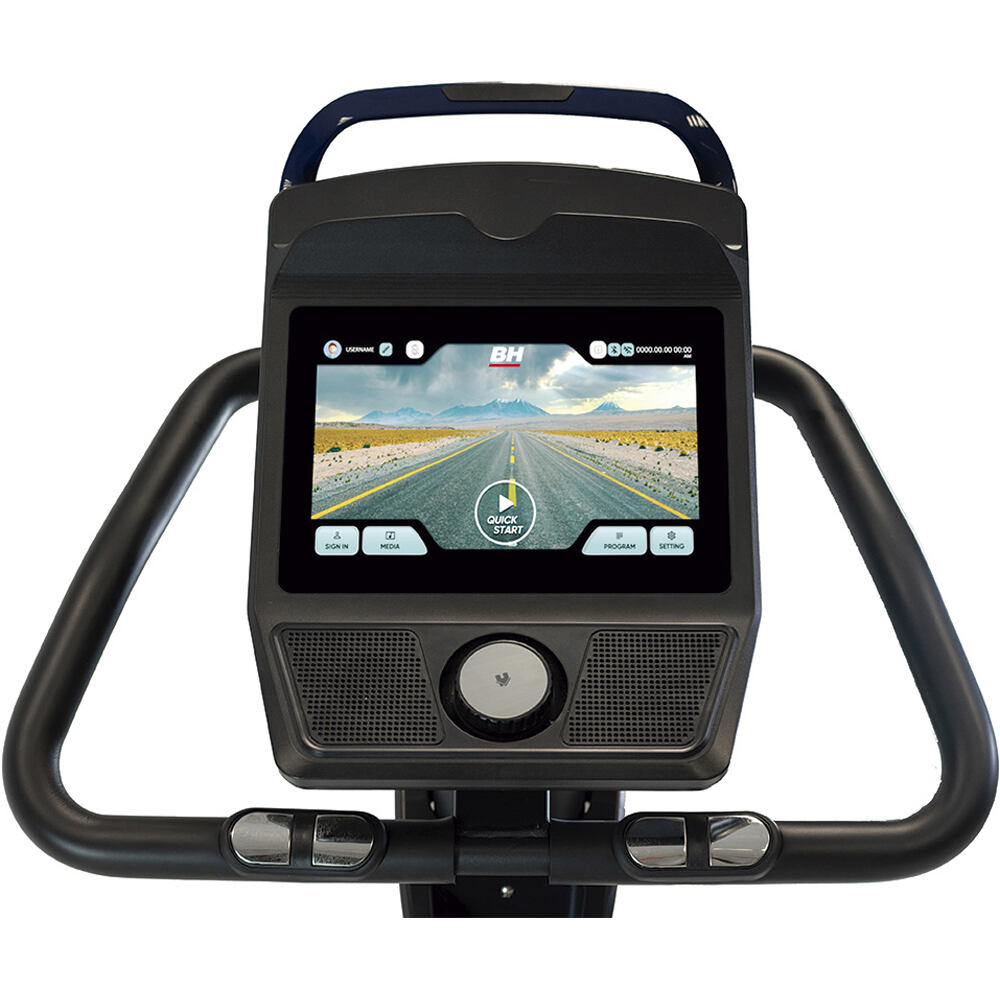 Bh bicicleta estática CARBON BIKE RS MULTIMEDIA 01